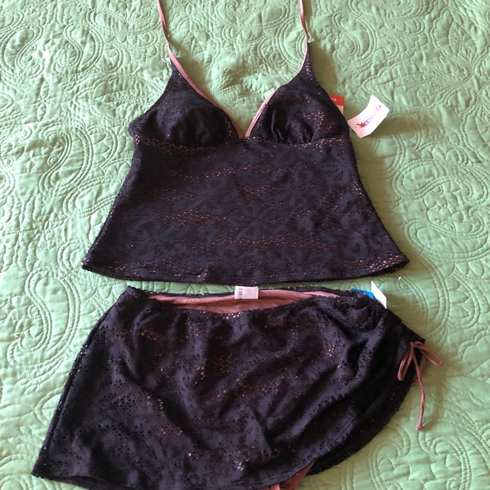 Laced swimsuit